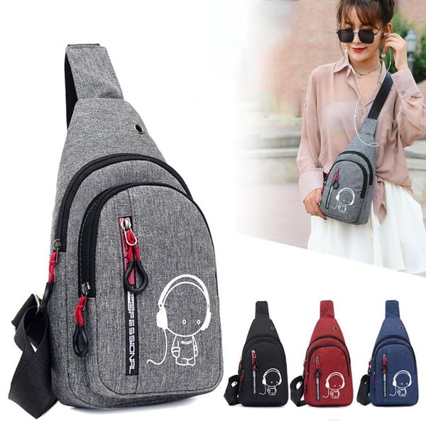 

backpack oxford shoulder bags men chest bag 4 colors fashion casual travel crossbody phone purse mochilas para mujer