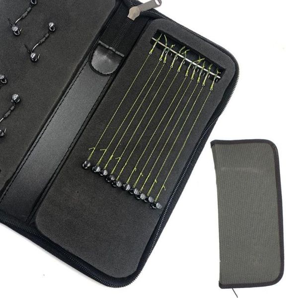 

fishing accessories multi-function long line organizing box carp rigs tackle hair rig storage stiff for holder