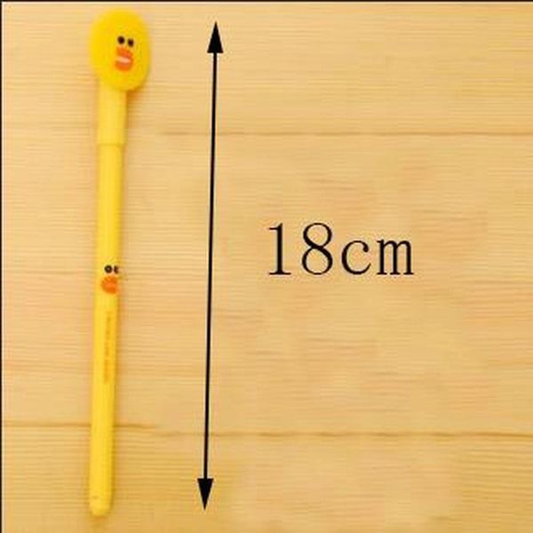 

1pcs moe rabbit gel 0.38mm pens novelty paper pen student nice signature pennen kawaii school