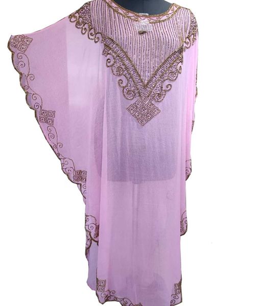 

women high fashion sequins beaded dubai abaya dress/kafhtan, Black;brown