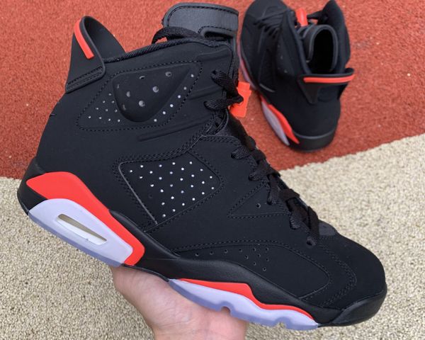 

basketball shoes boots black infrared jumpman 6 trainers luxurys designer sneakers with box
