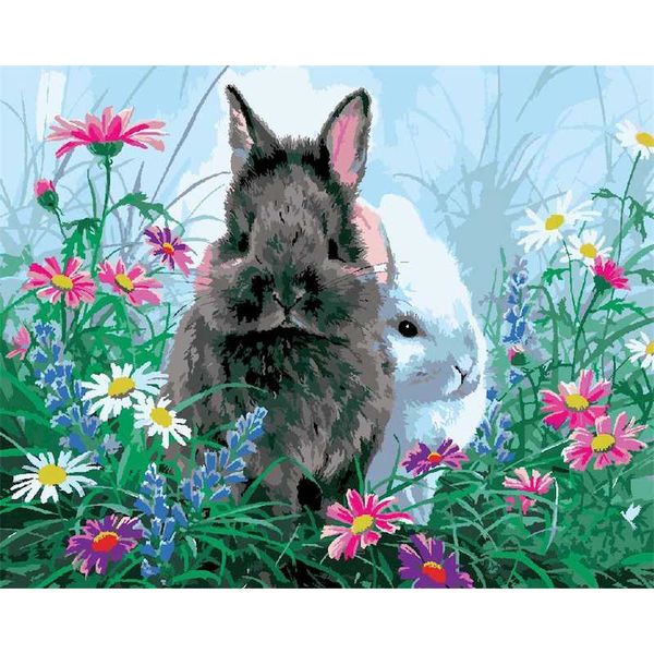 

paintings 60x75cm paint by number for adults pictures numbers kits coloring on canvas animal art gift home decor