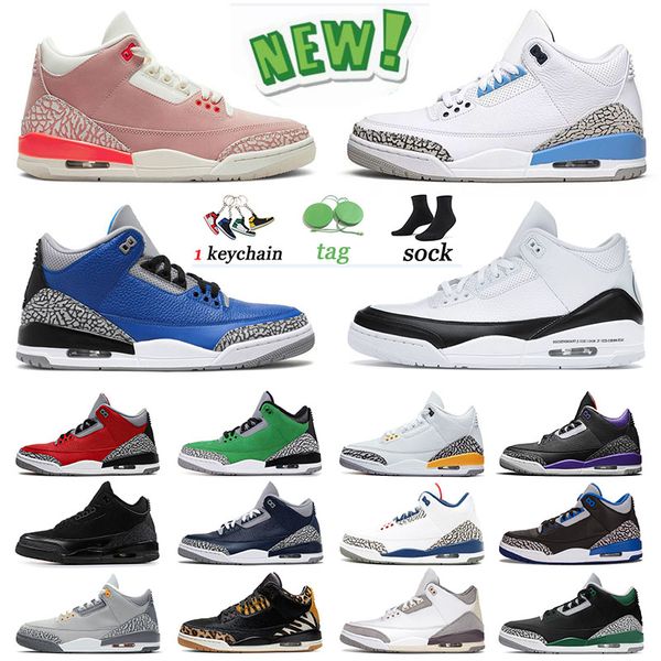 

brand discount jumpman 3 3s georgetown trainers basketball shoes authentic rust pink men women 3m reflective fragment varsity royal unc spor