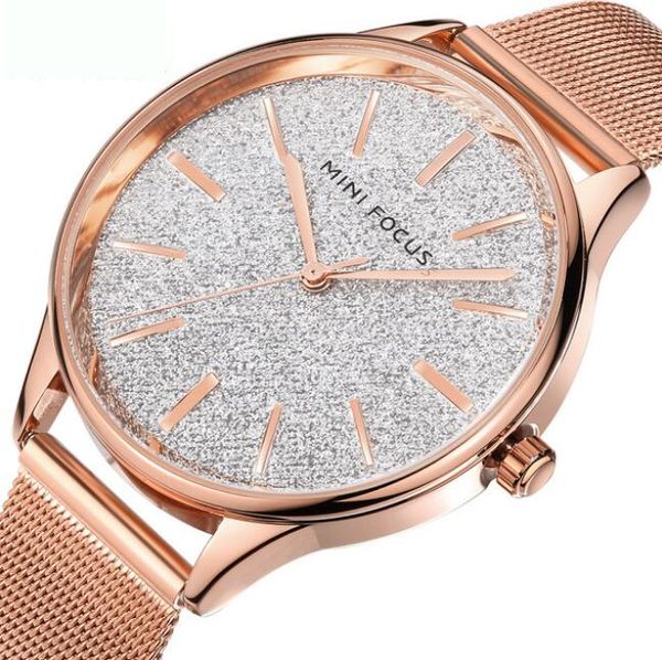 

Classy Simple Design Classic Women Watch Bracelet Ladies Stainless Steel Band Wrist Watch Casual Quartz Clock Female Montre femme, Gold