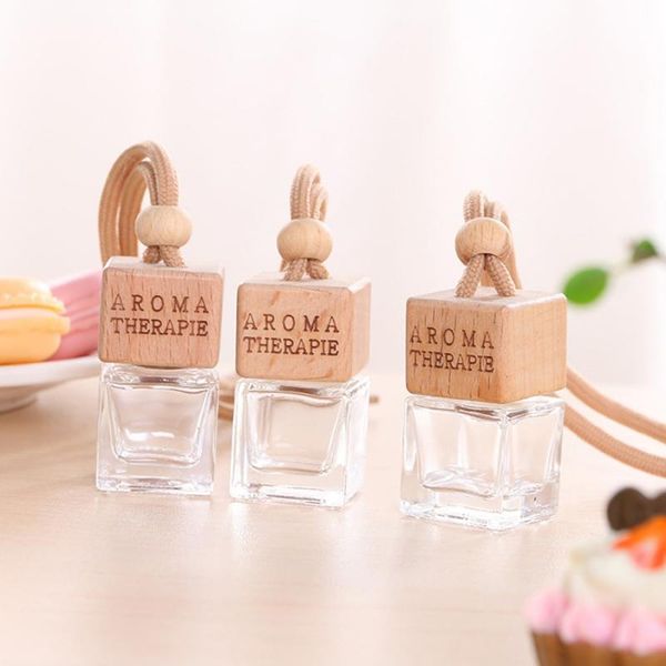 

interior decorations car accessories empty bottle for essential oils air freshener auto ornament pendant