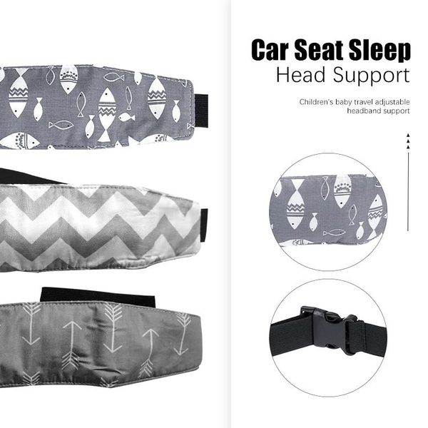 

pillow car baby seat sleep head support children travel adjustable strap