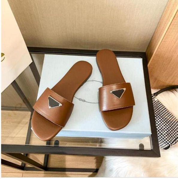 

2021 hight quality luxuries designer men's women's slippers sandals shoes slide summer fashion wide flat flip flops, Black