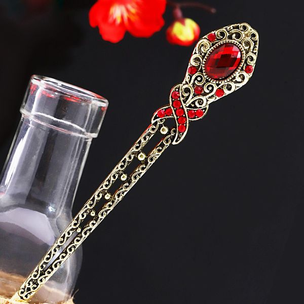 

factory wholesale new court diamond inlaid chinese wind disc headgear hairpin headdress, versatile accessories for han clothes hea/rtsch/rom