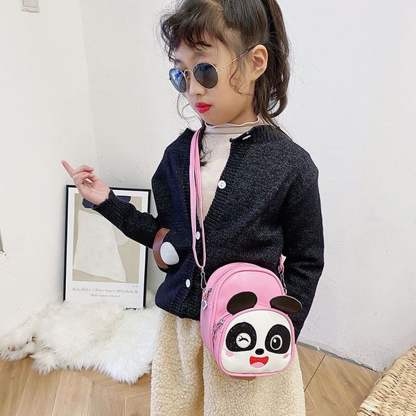 

pu childrens shoulder bags kids messenger bags cartoon infant handbag cute crossbody bags for baby girls boys infant coin purse