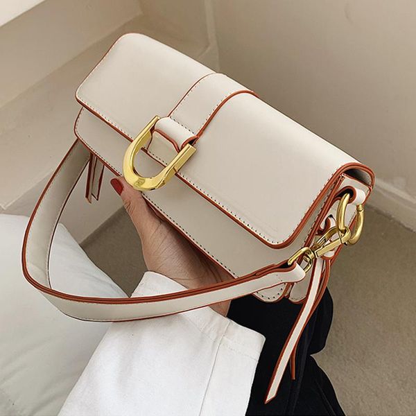 

cross body pu leather underarm bag 2021 spring fashion small square messenger crossbody