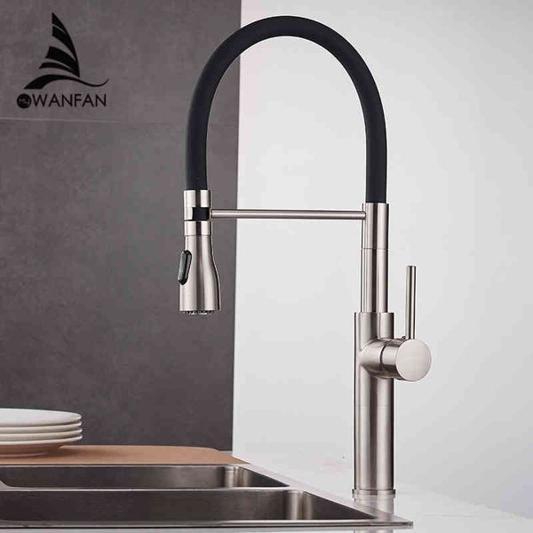 

kitchen faucets chrome sink crane deck mount pull down dual sprayer nozzle torneira de cozinha mixer water taps lk-9910 cylq
