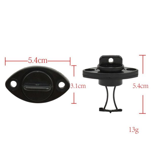

rafts/inflatable boats 1set plastic universal replaceable kayak drain plug kit plugs bung for dinghy canoes accessories