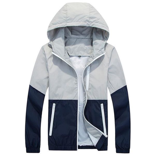 

men's jackets 2021 spring men and coats summer hooded couple casual sun protection quick-dry sunscreen clothing, Black;brown