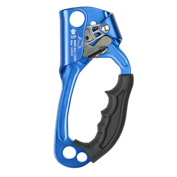 

cords, slings and webbing -right rock climbing hand ascender riser for rope grasp rescue caving mountaineering tree