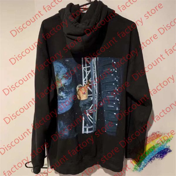 

2021fwss hoodies men women 1 hoodie hip-hop hooded, Black