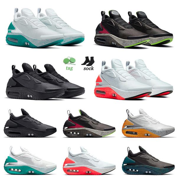 

shoes sports running adapt auto max mens women jetstream laser fuchsia electro aqua black white authentic sneakers