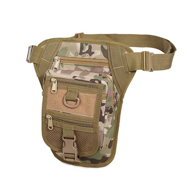 

stuff sacks men women multifunctional zipper leg bag cycling waist pack outdoor waterproof adjustable strap camouflage large capacity sport