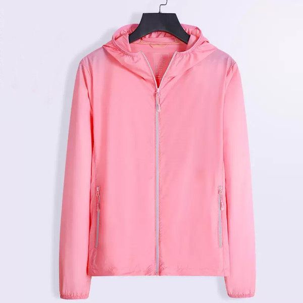 

running jackets men women windproof cycling jacket lovers outdoor wind hooded reflective lightweight sunscreen sports jersey, Black;red