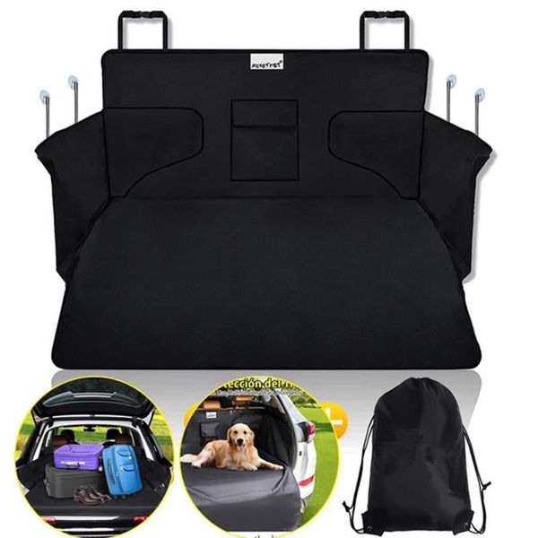 

car dog carrier mat waterproof petcar seat cover dog cars rear back seat mat hammock cushion protector oxford transportin perro