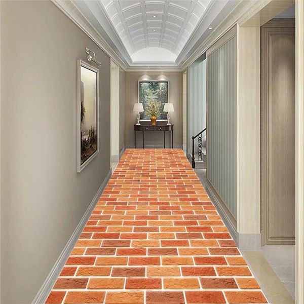 

carpets 3d for living room floor bricks wall kitchen corridor rug doorway area bedroom kids anti-slip home carpet