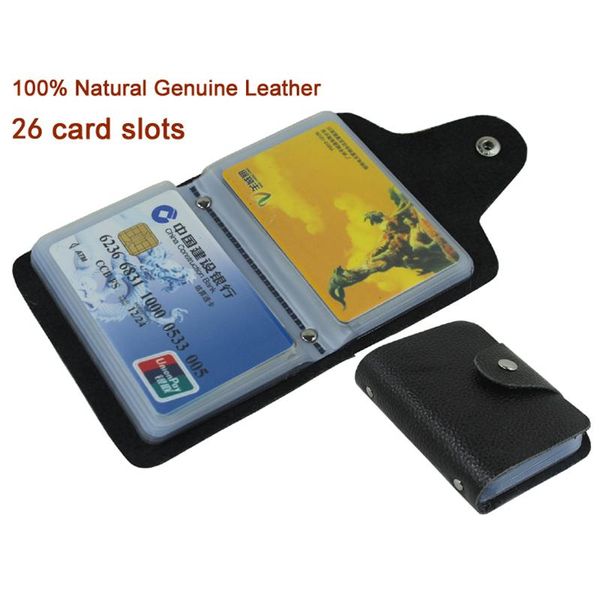 

card holders women&men's case business wallet id bag pouch black mc-901, Brown;gray