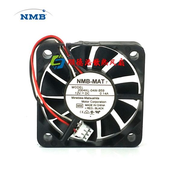 

fans & coolings nmb-mat minebea 2004kl-04w-b59 5010 5cm 12v ultra thin silence cooling fan