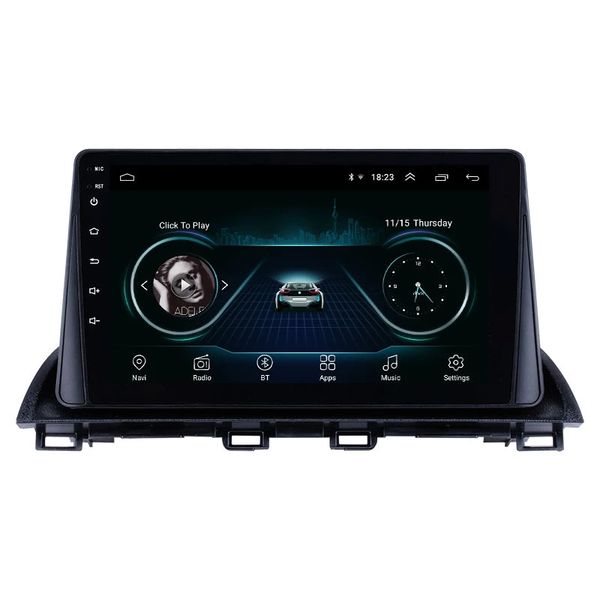 Android 9 polegadas carro dvd rádio gps multimedia player para mazda cx-4 2004 2014-2017 suporte obd2 espelho link digital tv