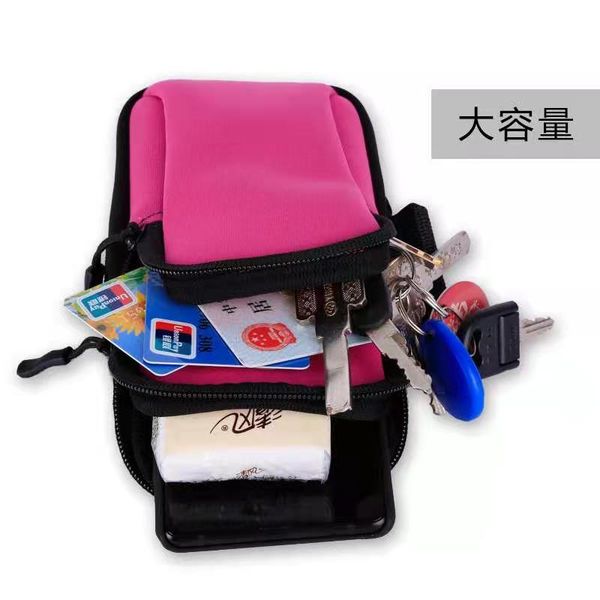 

2021 male running mobile phone arm bag outdoor marathon sports female arm bag