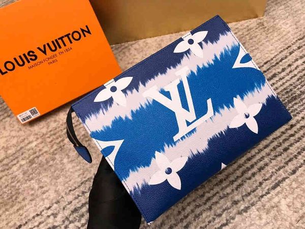 

bag long key purse brand toilet bag leather compact designer wallets chain wallet pouches luxury card holders cases m69138 toilet, Black;red