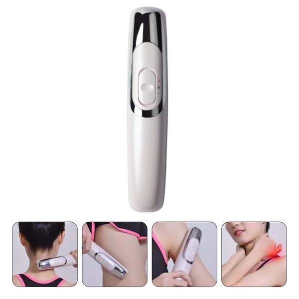 

hair brushes scalp electric comb home travel care vibration brush massager, Silver
