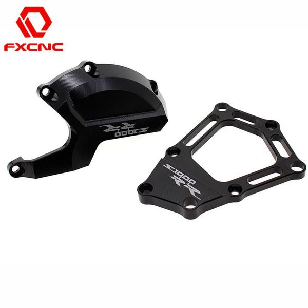

parts fx cnc motorcycle engine case stator cover guard sliders protector protective for s1000rr hp4 2009 - 2021 2014 2013 12