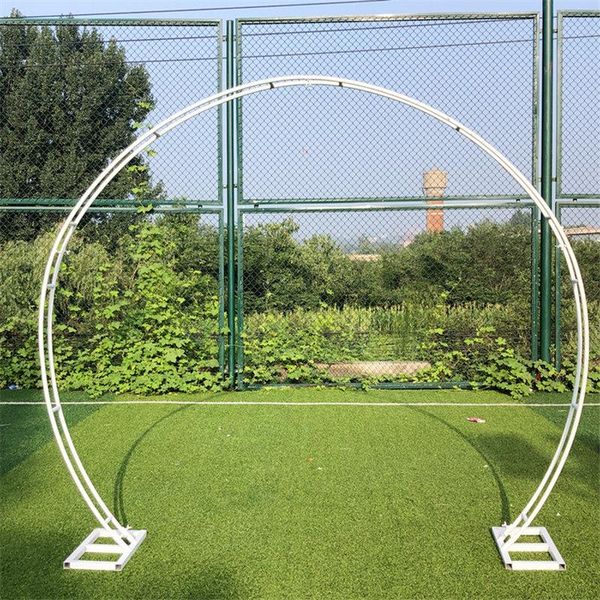 

party decoration iron wedding arch props background flower outdoor lawn door rack birthday