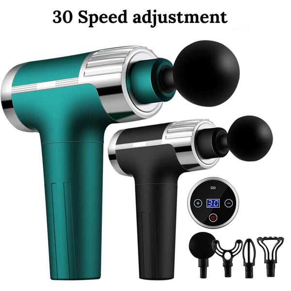 

massage gun pistolet deep tissue percussion muscle for pain relief portable back body relaxation sport massager 30speeds
