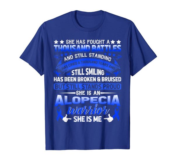 

Alopecia Awareness - Alopecia Warrior T-Shirt, Mainly pictures