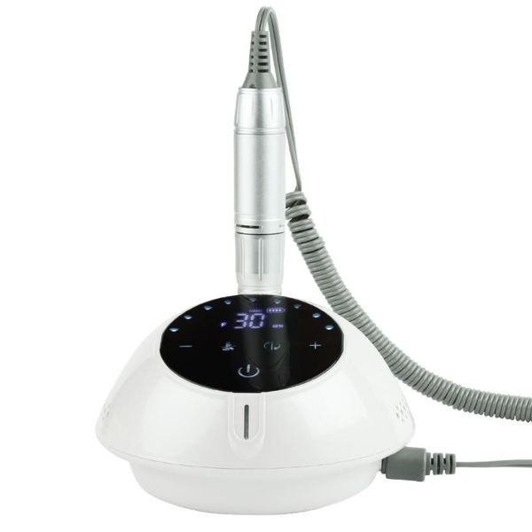 

nail drill & accessories electric machine file 30000rpm manicure apparatus pedicure kit bits polisher led display tools