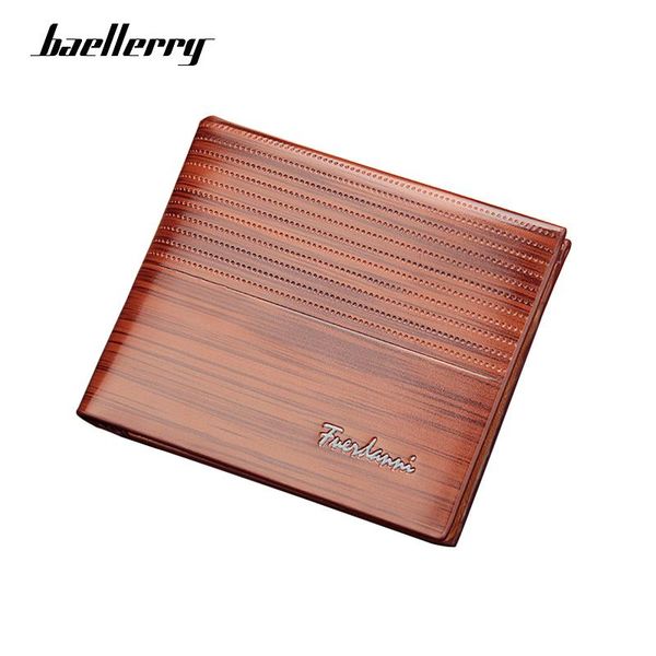 

wallets baellerry fashion small men purse leather designer multiple card slots bifold men's wallet male business money bag, Red;black
