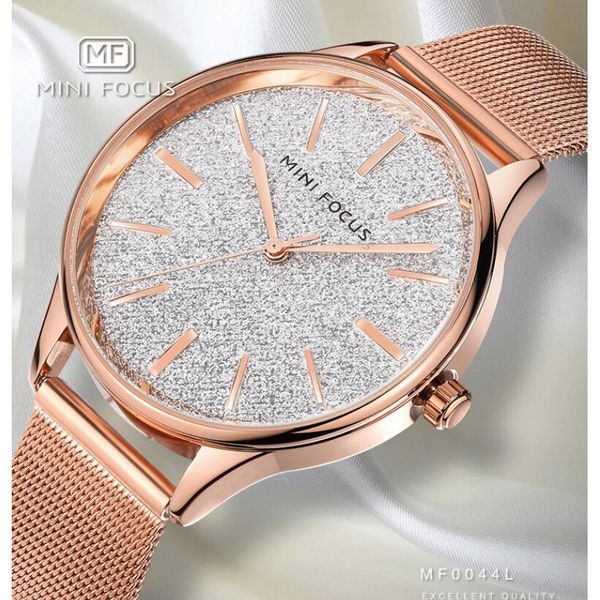 

simple design new fashion women's mesh strap watches classic quartz business luxury wristwatches bracelet relogio feminino, Slivery;brown
