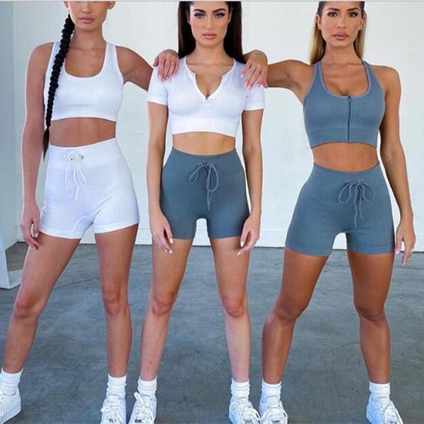 

yoga outfit high waist athletic leggings seamless set crop bra peach hip pants gym clothing sportswear sport suit
