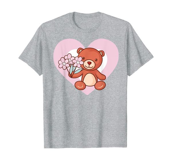 

love teddy bears - cute teddy bear heart t-shirt, White;black