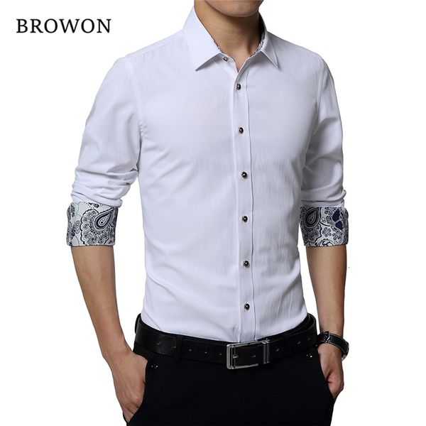 

new plus size 5xl 2021 fashion autumn mens long sleeve slim fit uff shirts white shirt men ces yfbc, White;black