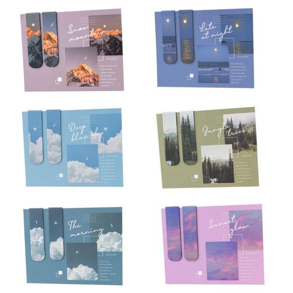 

bookmark cute magnetic page clips for student teacher school home party supplies