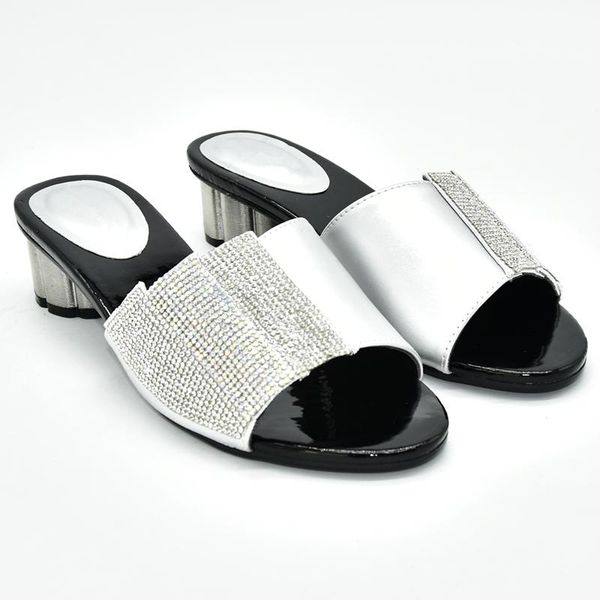 

dress shoes 2021 platform pumps selling italian style slingbacks african women slippers rhinestone wedding elegant, Black