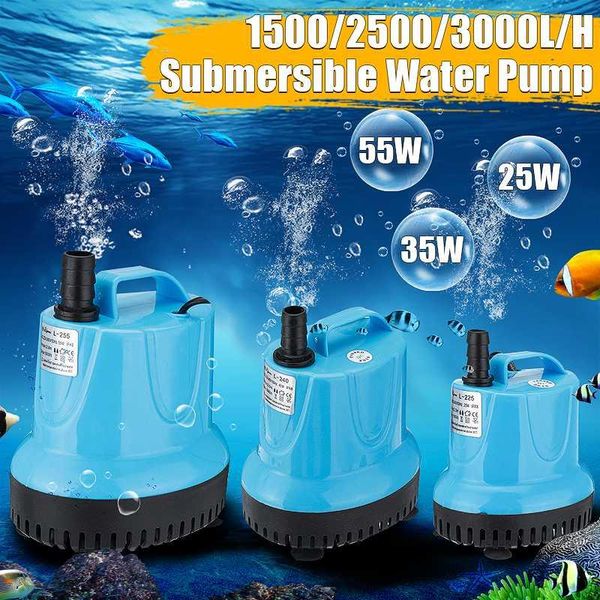 

air pumps & accessories 25/40/55w home submersible water pump waterfall silent fountain for aquarium fish tank garden 220v