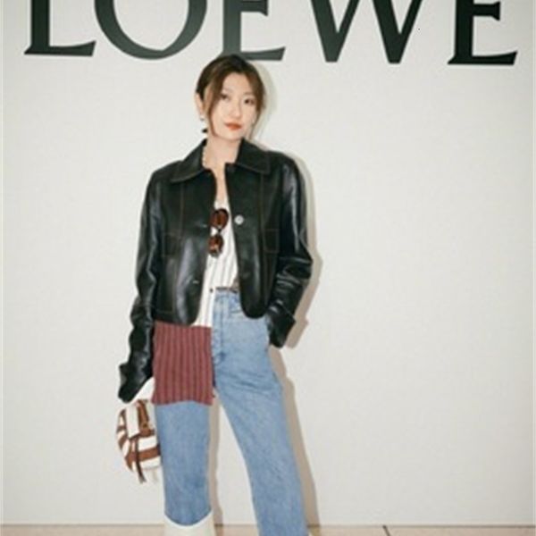 

2021 new fashion genuine sheep leather jacket g41 tj7m, Black;brown