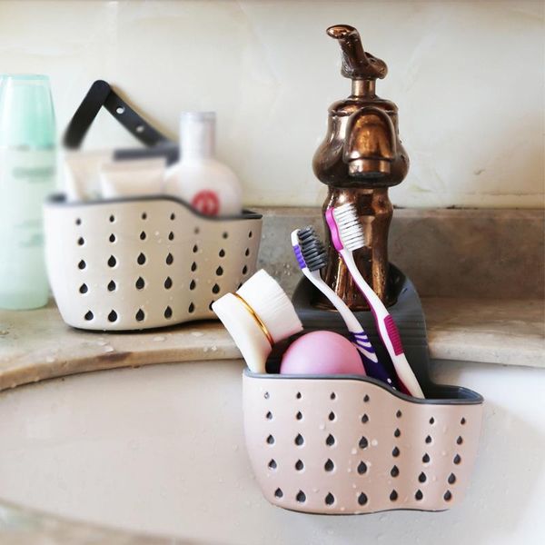 

kitchen storage & organization sink shelf soap sponge drain rack bathroom holder suction cup organizer accessories wash