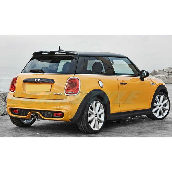 Для Mini Cooper S F56 Spoiller Carboiler JCW Стиль углеродного крыла глянцевый черный