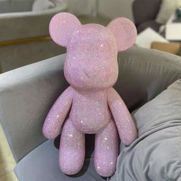 

diy enamel doll violent toy manual craft gift stick drill meme bear material bag kit