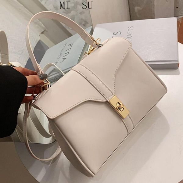 

shoulder bags elegant female large tote bag 2021 pu leather women's designer handbag capacity messenger
