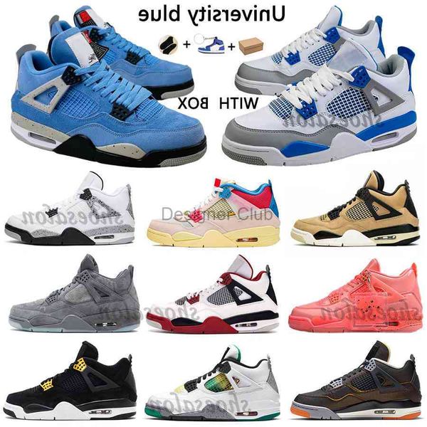 

2021 high 4 4s basketball shoes white oreo x sail black cat university blue bred trainers pure money metallic purple orange pine green men