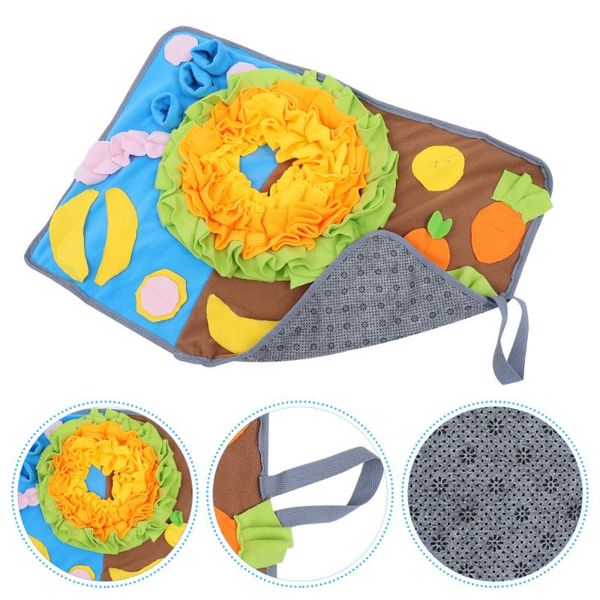 

cat toys 1pc snuffle mat pet animal feeding slow